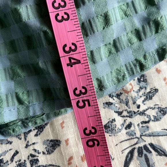 BRAND NEW Mini Gingham Puff Sleeve Dress - Picture 6 of 8